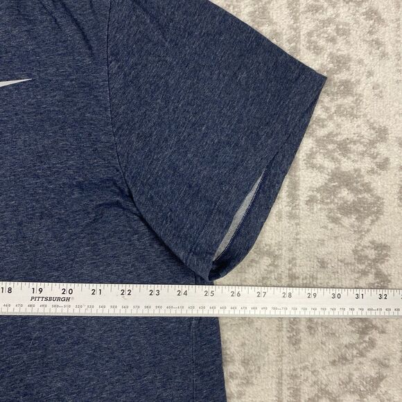Nike Dri Fit T Shirt Training Short Sleeve Men Blue Swoosh Logo Size 3XL XXXL - Picture 4 of 6